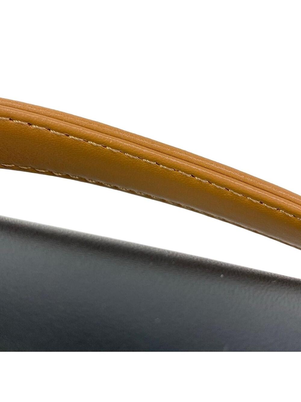 Pierre Hardy Alpha Brown Black Leather #281273P69B - Picture 10 of 15